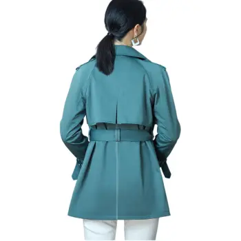 BBLLUUEE Trench Coats Women's