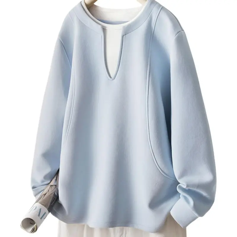 IHIMI Sweatshirt Women's Sky Blue-1