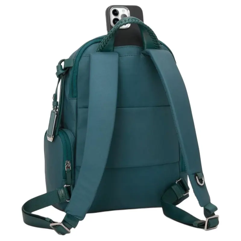 TUMI Nylon Backpack Medium Size Unisex Lake Green-1