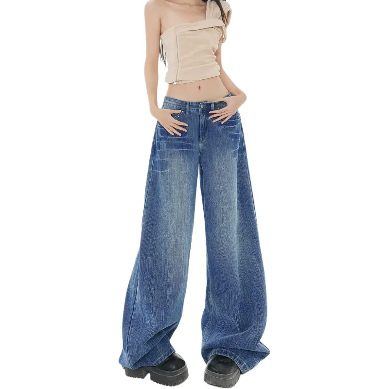 Kazakhstan Jeans Women's Blue-2