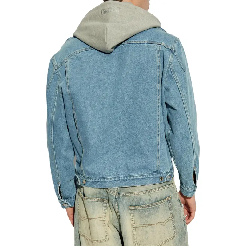 Vetements Deconstructed Hooded Denim Jacket-3