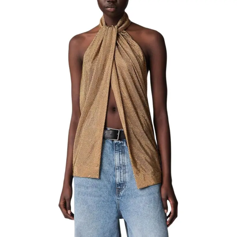 Stella McCartney Crystal embellished Silk Top-2