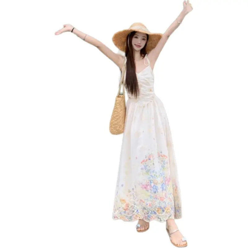 Mu Xiao Xin Slip Dresses Women's Dress-6