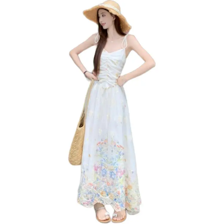 Mu Xiao Xin Slip Dresses Women's Dress-3
