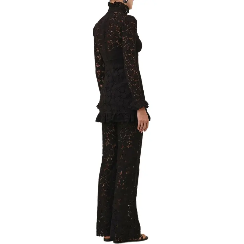 Zimmermann Long Sleeved Dresses Women's Black-1