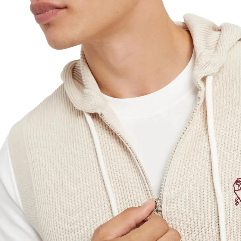 Brunello Cucinelli Tank Top Men's Beige-5