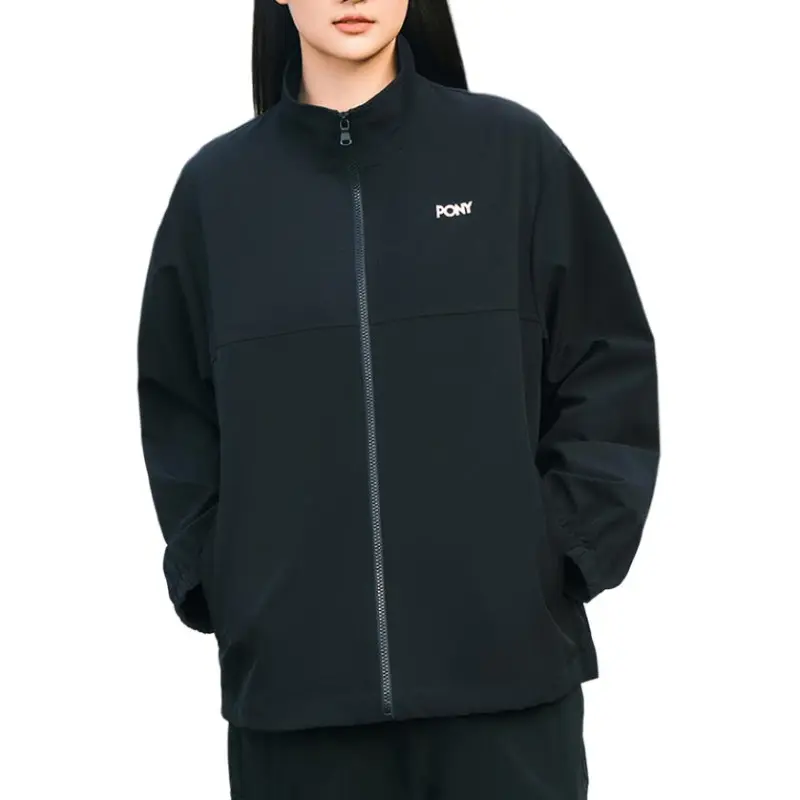 PONY Jackets Coats Unisex Black-3