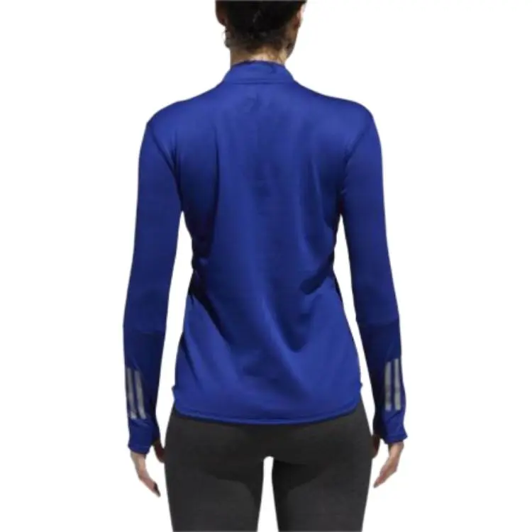 Adidas CLIMAWARM T Shirt Women's Blue-4