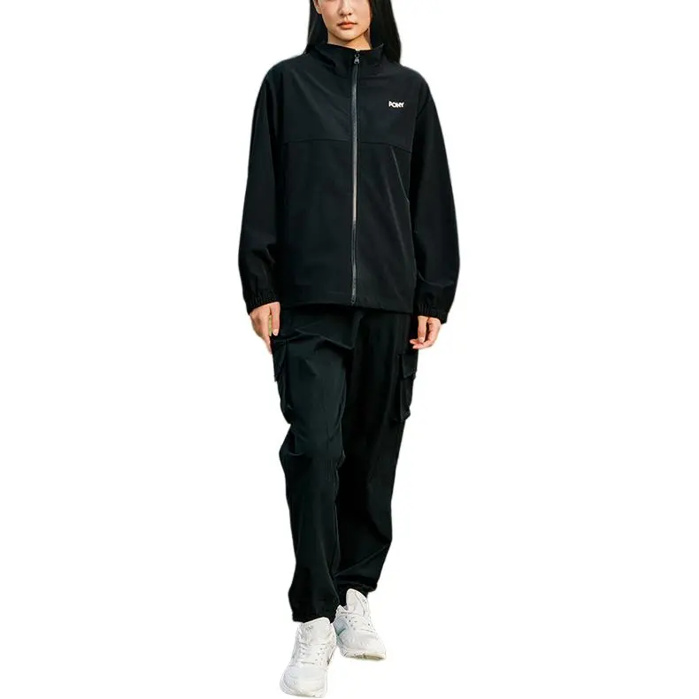 PONY Jackets Coats Unisex Black-4