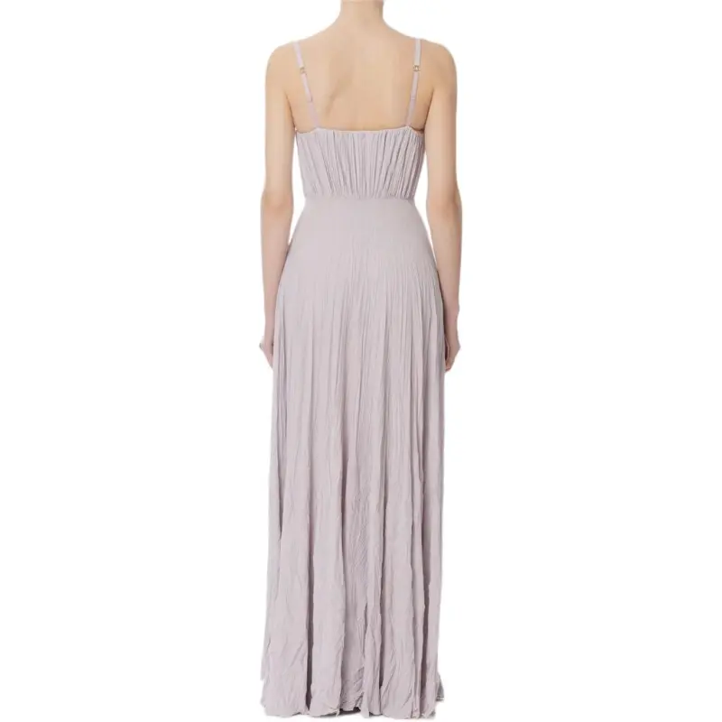 Elisabetta Franchi Flower embroidery Lurex Gown-1