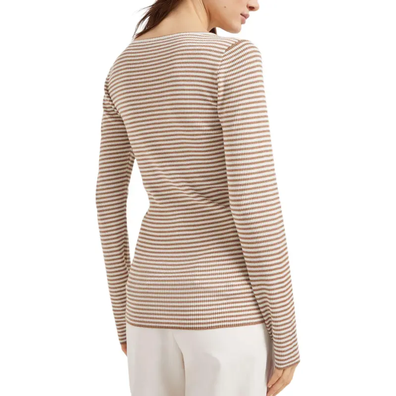 Brunello Cucinelli Sparkling Striped Lightweight Jumper-2