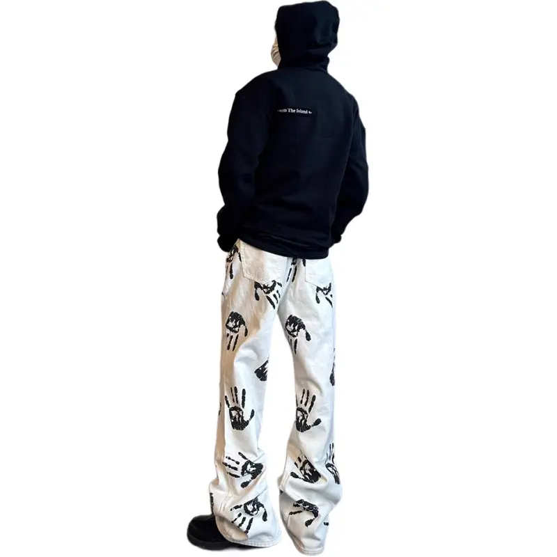 Weles Jeans Unisex White-2