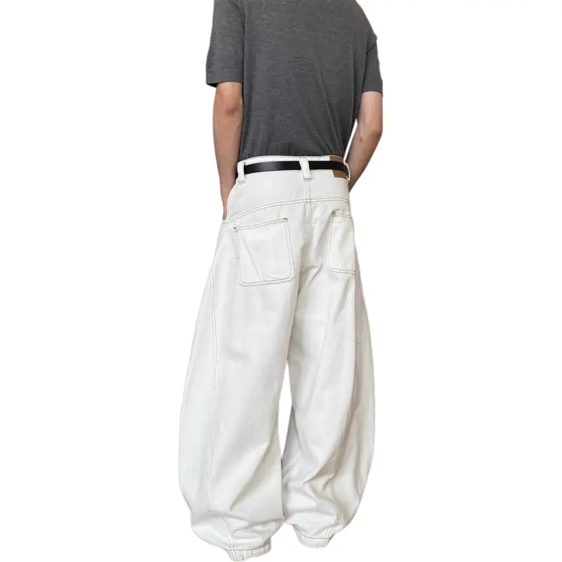 CORNILOT Jeans Unisex White-1