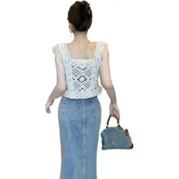 Mu Xiao Xin Knitwear Women's Apricot