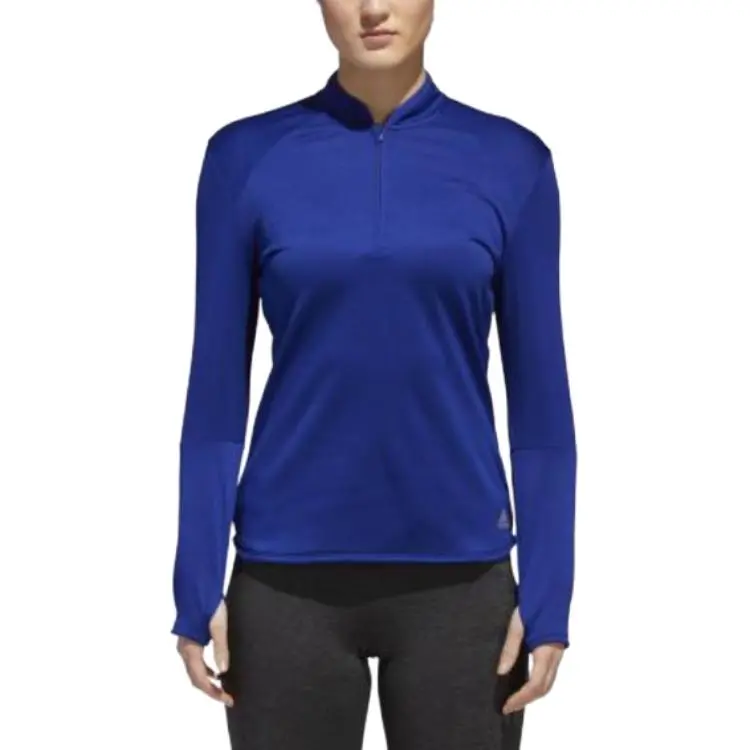 Adidas CLIMAWARM T Shirt Women's Blue-2