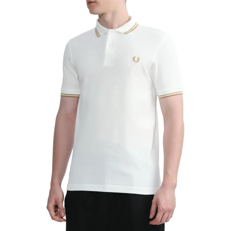 FRED PERRY FW24 Polo Shirt Men's White-3