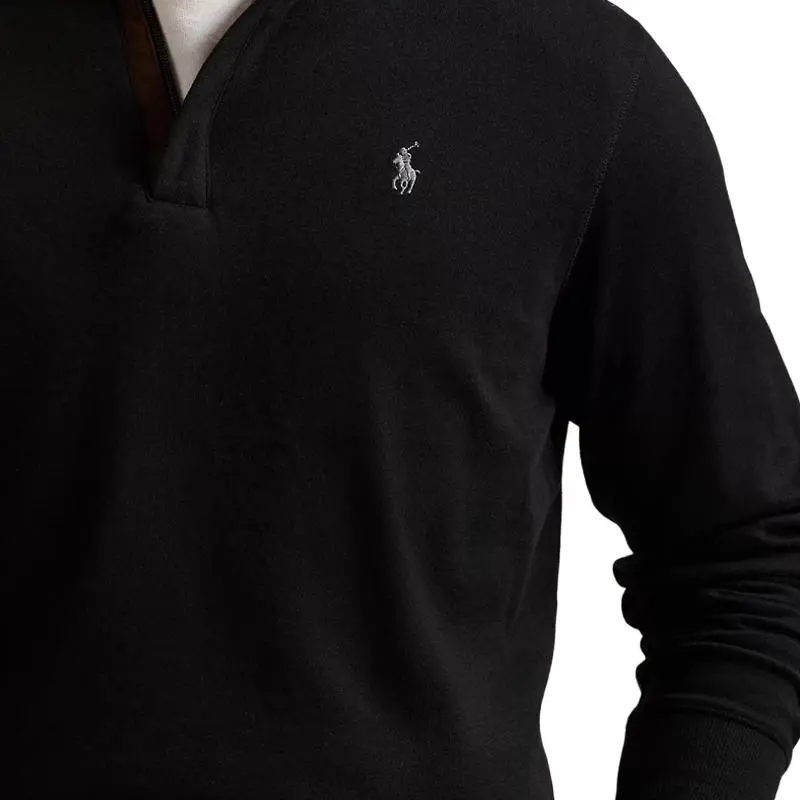 Polo Ralph Lauren SS25 Sweatshirt Men's Black-4