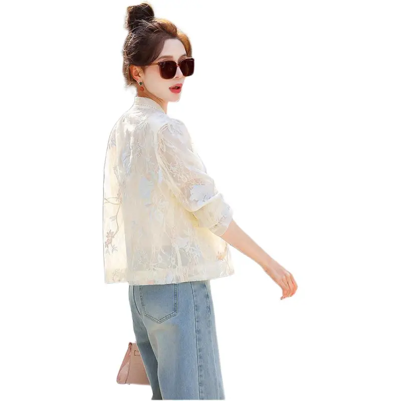 Fele.d Cropped Coats Women's Image Color-3