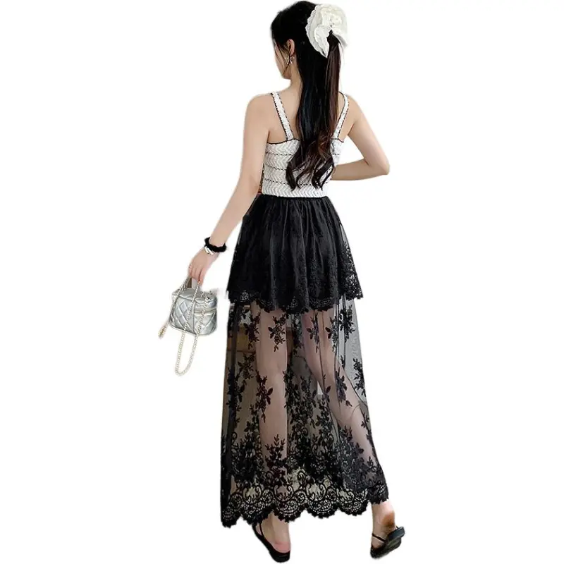 PLAY BUSH Casual Long Skirt Women's-1