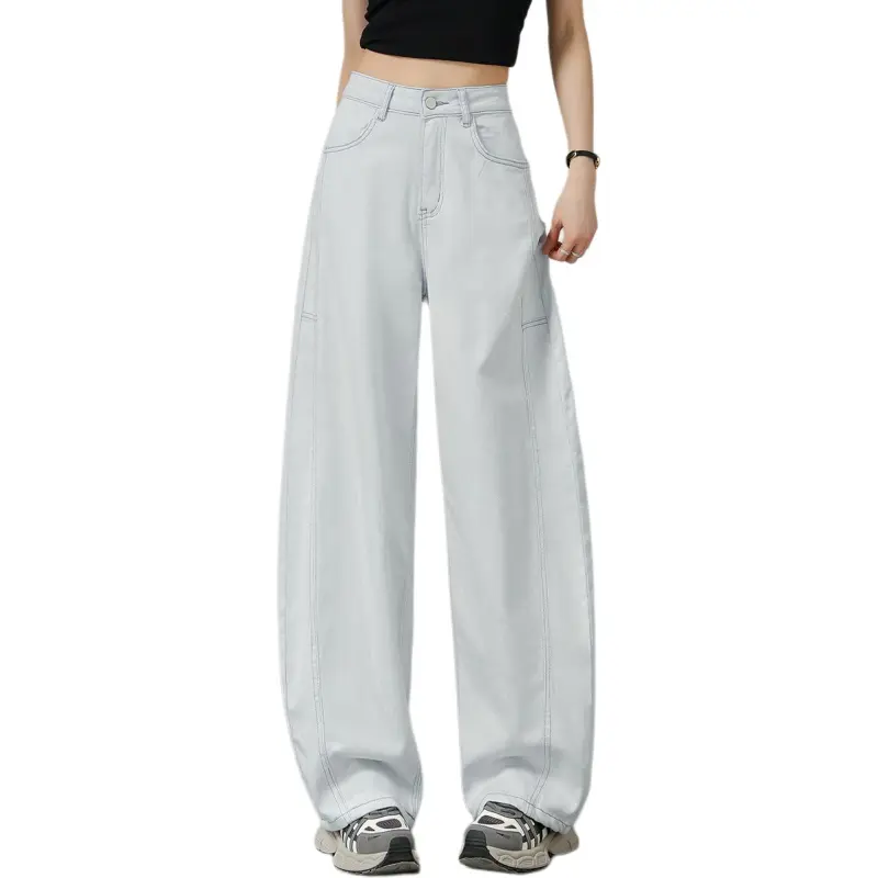 Weixi Jeans Women's Limestone White-6