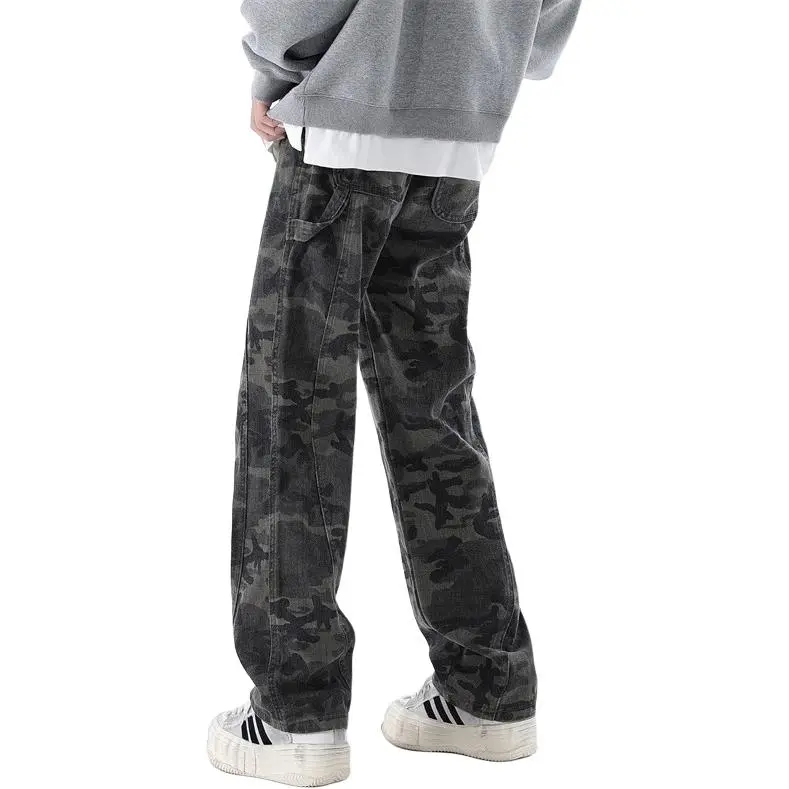 SZSX Jeans Unisex Camouflage-1