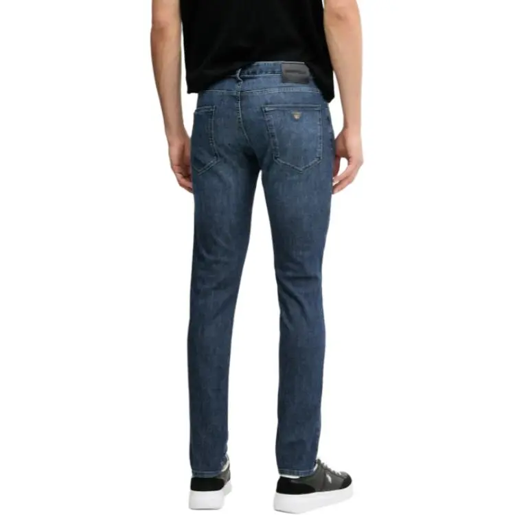 EMPORIO ARMANI SS25 Jeans Men's Dark Blue-1