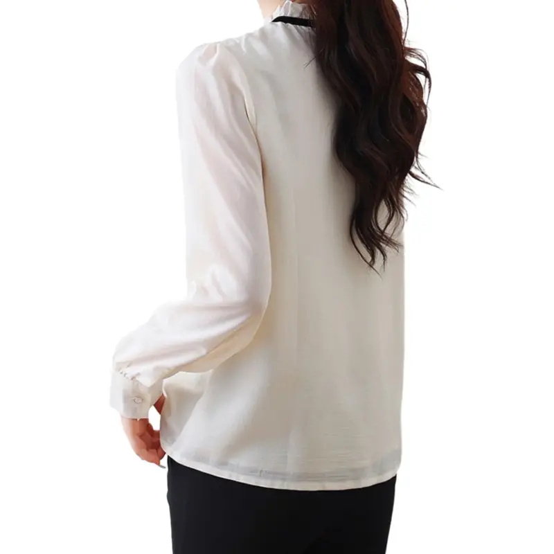Flowers In Water Shirt Women's White-1