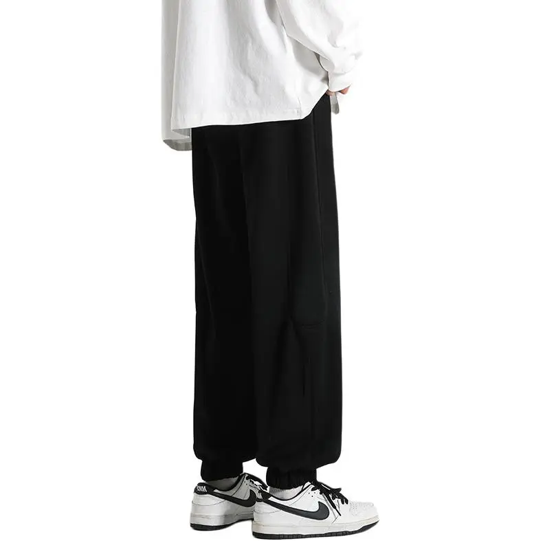 ROSECREED Casual Pants Unisex White Heather Gray-6