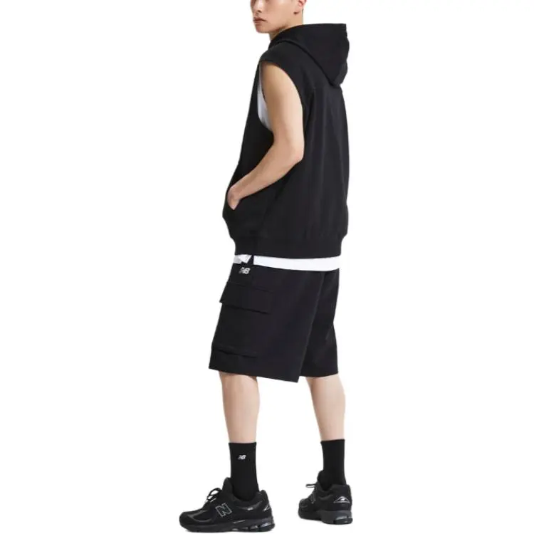 New Balance Uni NbscSEMI OVER FIT Tank Top Men's Black-3