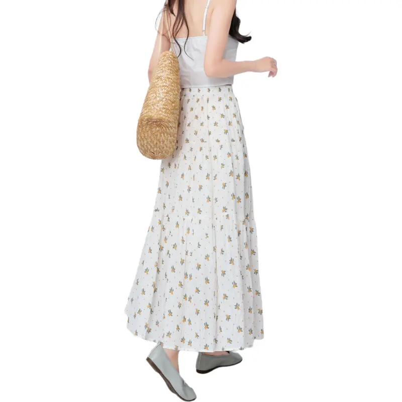 Mu Xiao Xin Casual Long Skirt Women's-3