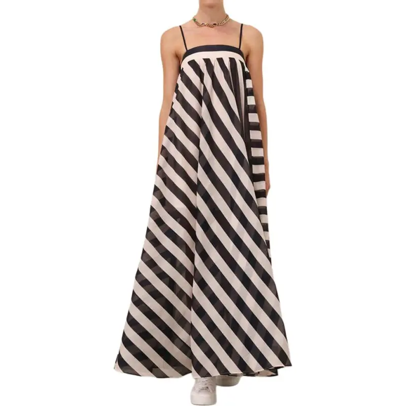 Zimmermann Maxine Stripe Maxi Dress-1