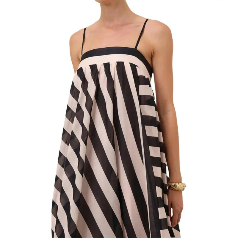 Zimmermann Maxine Stripe Maxi Dress-4