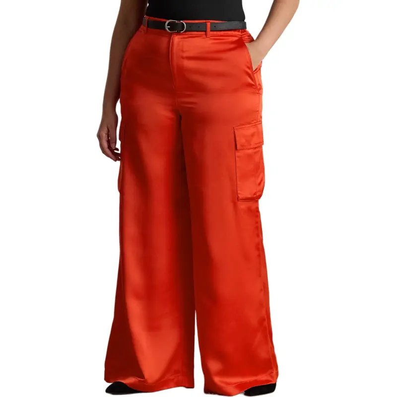 LAUREN RALPH LAUREN Cargo Pants Women's Red-2