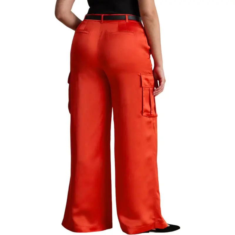 LAUREN RALPH LAUREN Cargo Pants Women's Red-3