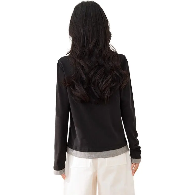 La Chapelle T Shirt Women's Black-1