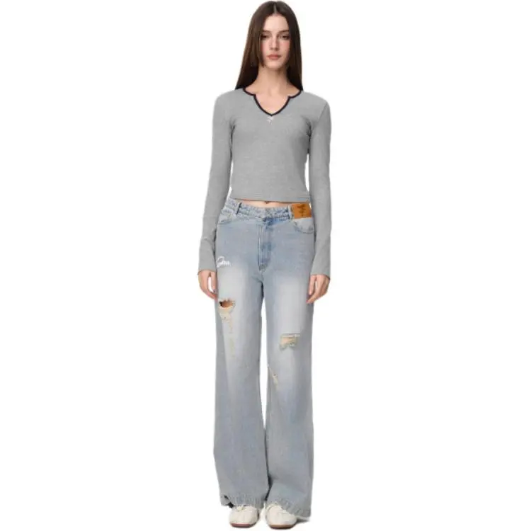 JAC FLEURANT Jeans Women's Blue-2