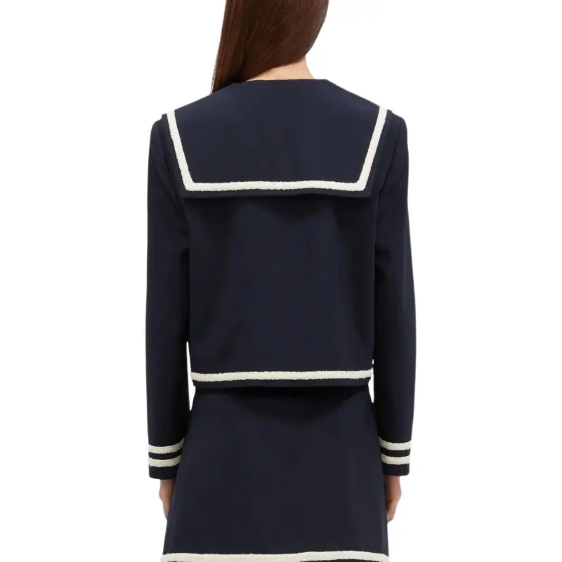MSGM Contrasting trim Jacket-2