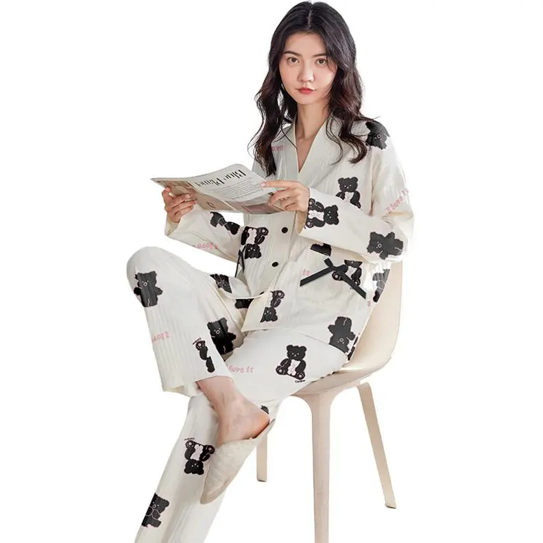 ZAO FU NIAO Pajama Set Women's Image Color-1