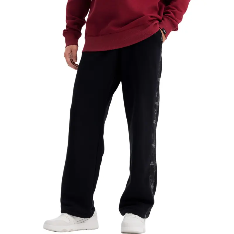 DECATHLON DOMYOS Knitted Sweatpants Men's Graphite Black-1