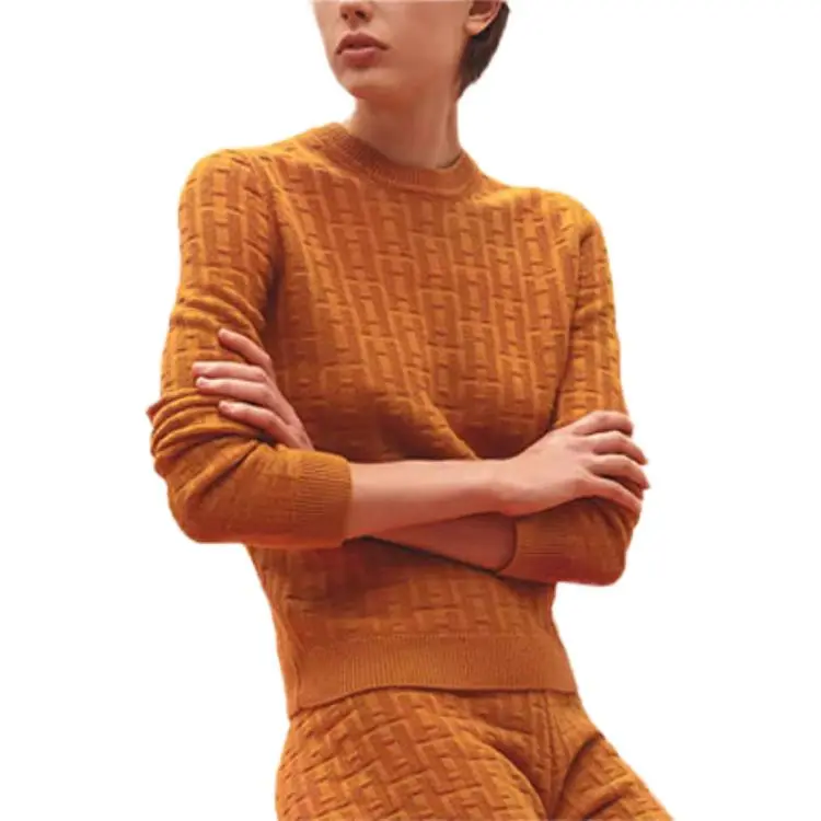 HERMES SS23 Sweaters Women's Orange-2