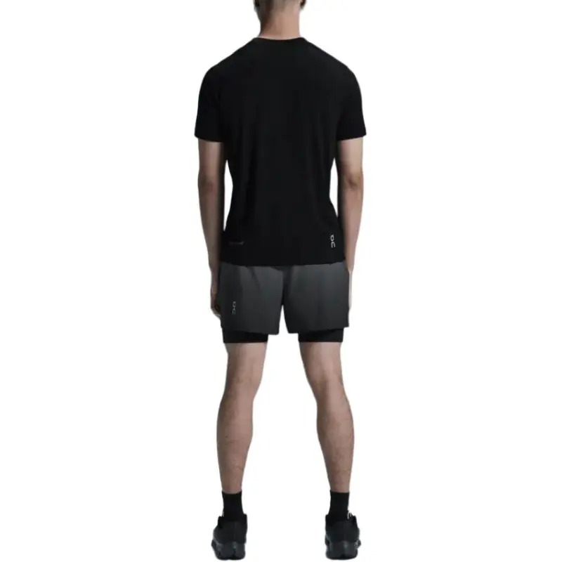 On Pace T Shirts Men Black-1