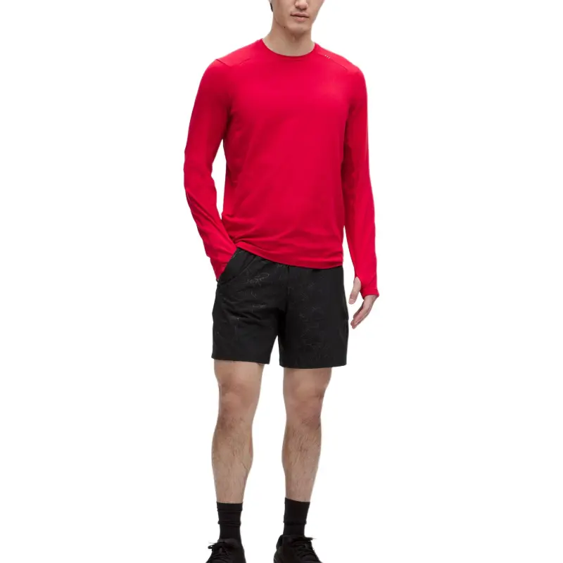 Lululemon Pace Breaker FW24 Sports Shorts 7' Men's Snake Year Relief Black-2
