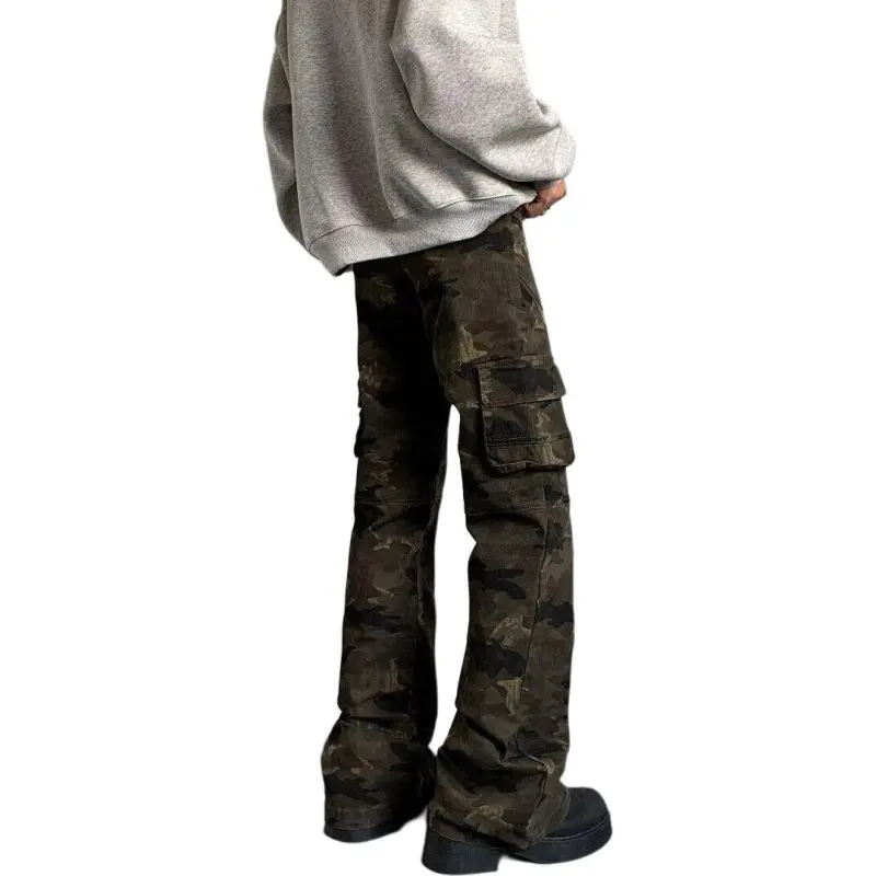 CORNILOT Cargo Pants Unisex Camouflage-1