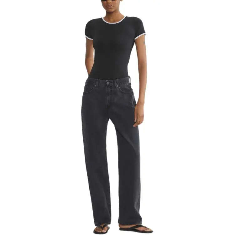 ARITZIA T Shirts Women's Black/white/Black/White-1