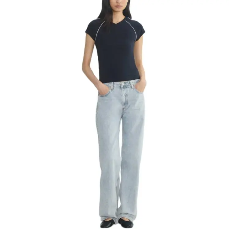 ARITZIA T Shirts Women's Admiral/White/Marine-1