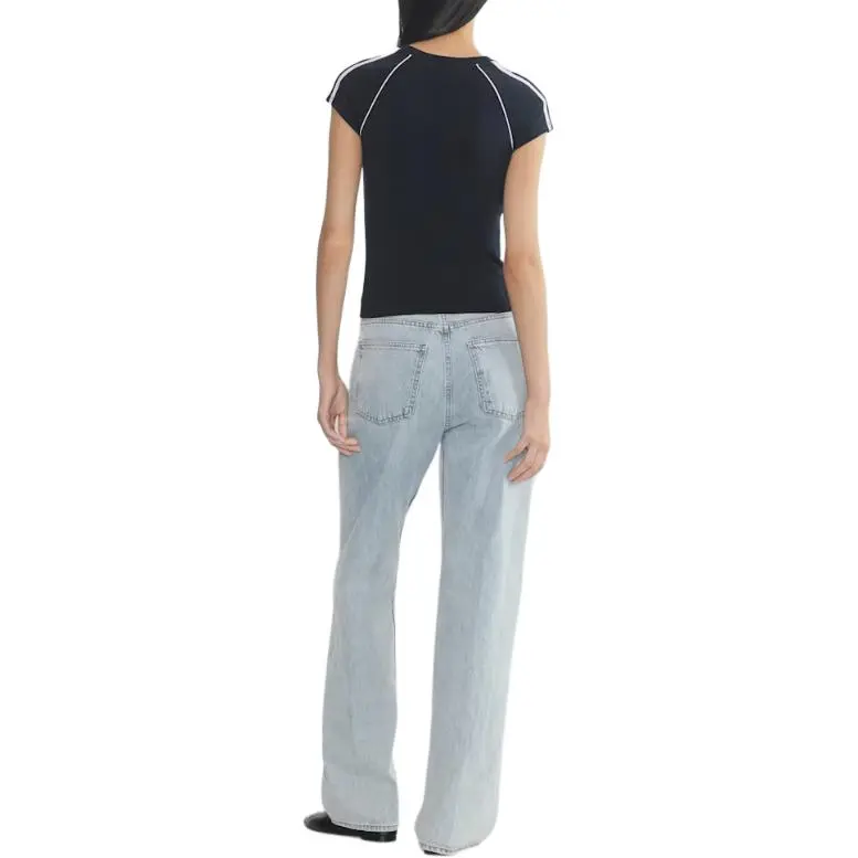 ARITZIA T Shirts Women's Admiral/White/Marine-2