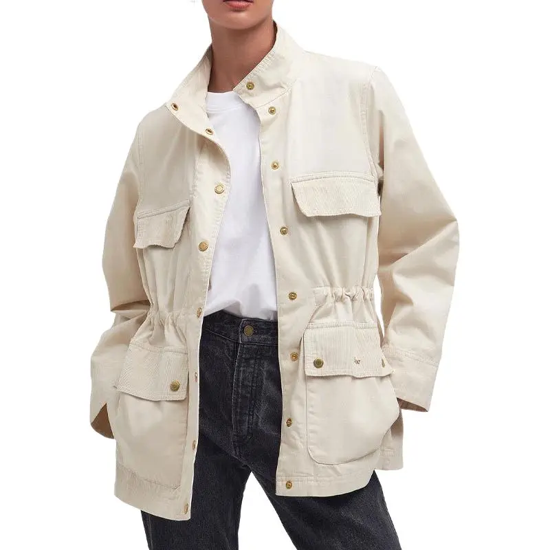 BARBOUR Jackets Coats Women's Beige-1