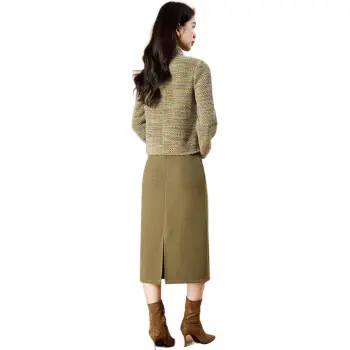 Mylan Two Piece Skirt Sets Women's Green