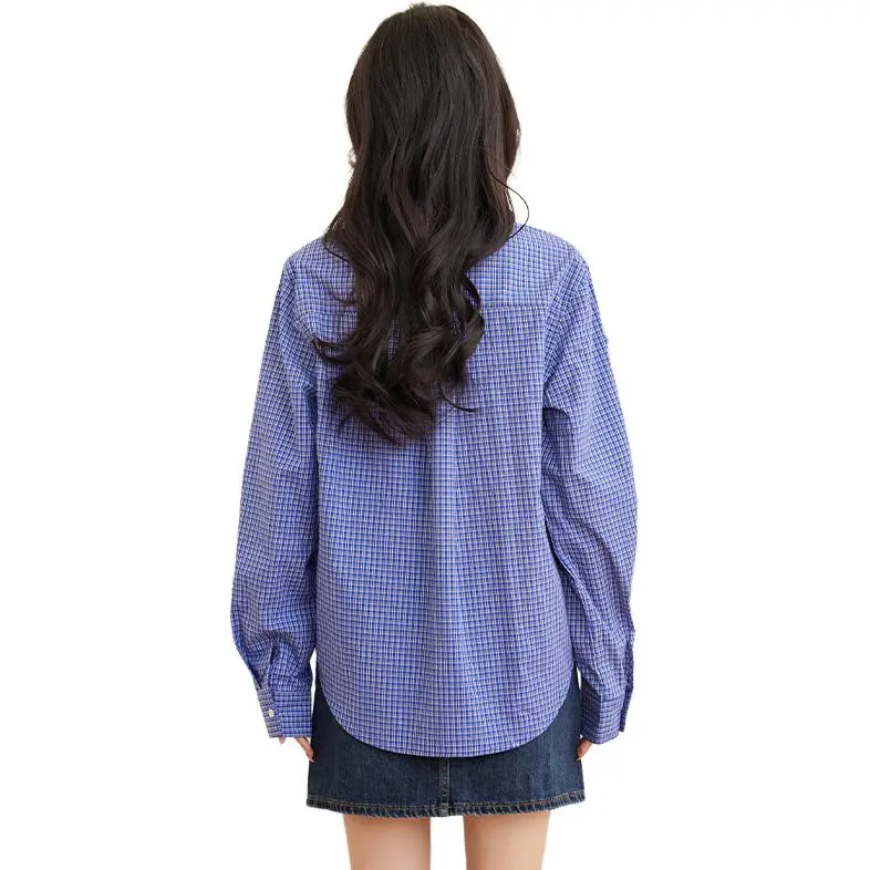 La Chapelle Shirts Women's Blue-2