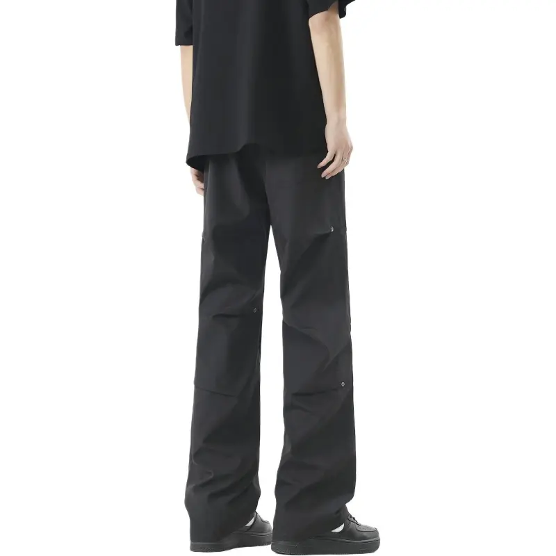 Mackyo Casual Pants Unisex Black-2